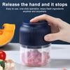 Electric Garlic Mincer 150/300ML Food Chopper USB Mini Fruits Vegetable Chopper Portable Small Food Processor