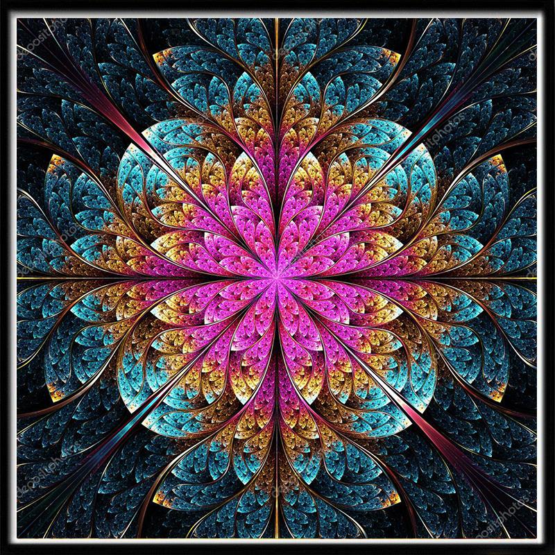 5D алмазная живопись полный алмаз животных круглый алмаз мозаика узор Мандала цветок Diy вышивка крестиком украшение дома ручная работа