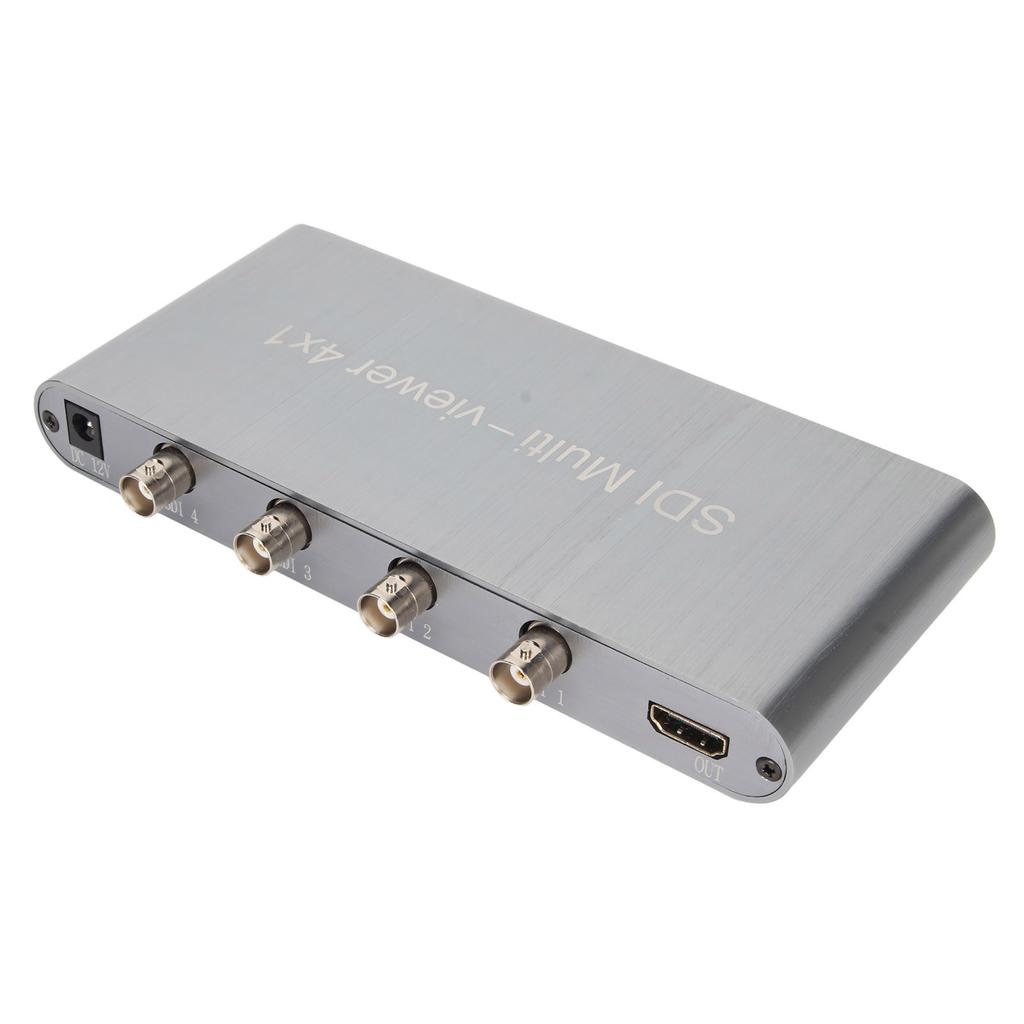 SDI Multi Viewer 4 SDI в 1 HD Мультимедийный Интерфейс Выход 1080p 4 Режима Просмотра Quad Screen