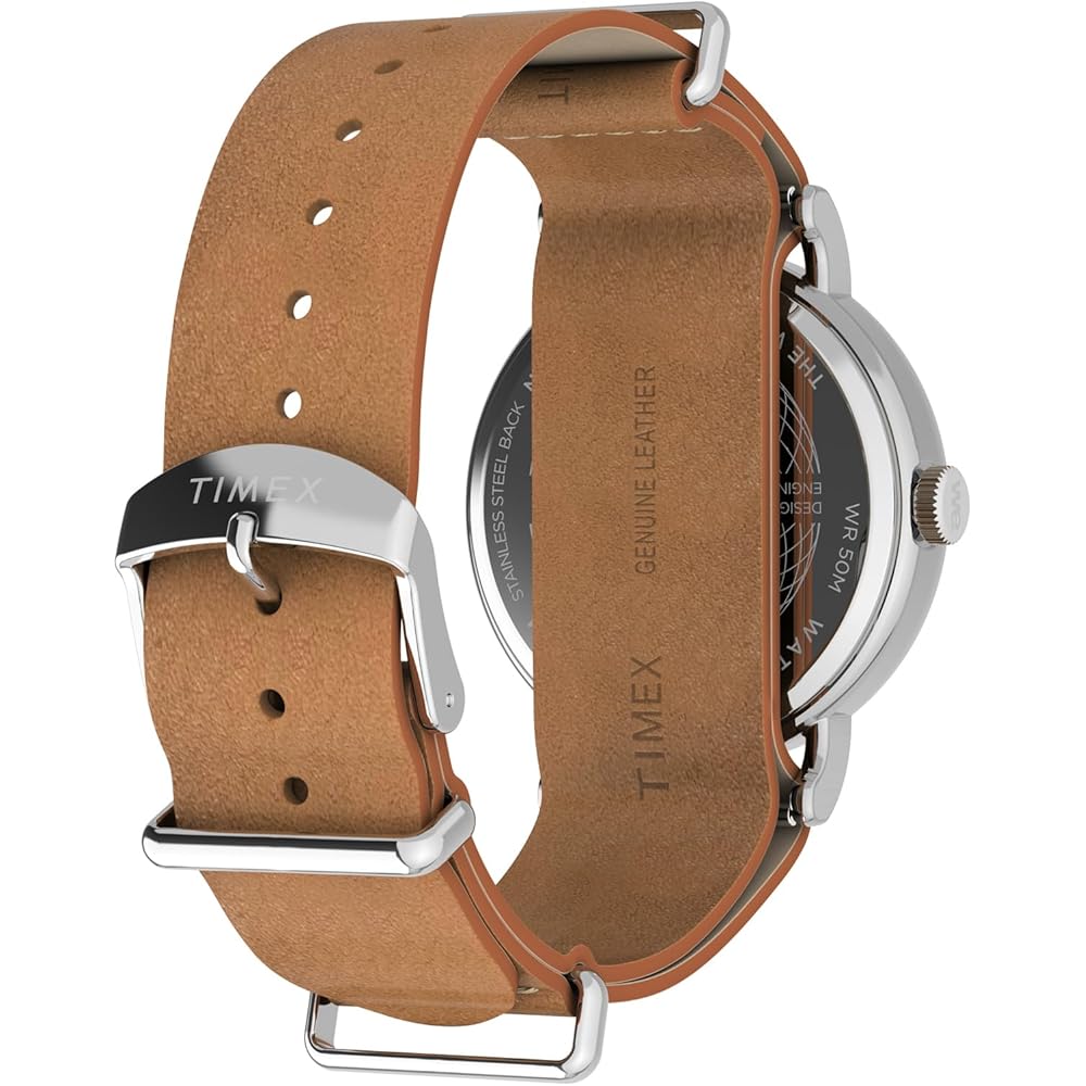 Часы унисекс TIMEX Weekender TW2W86800, кварцевый механизм, водонепроницаемость 5 АТМ, минеральное стекло, темно-синий циферблат, латунь [Параллельный импорт]