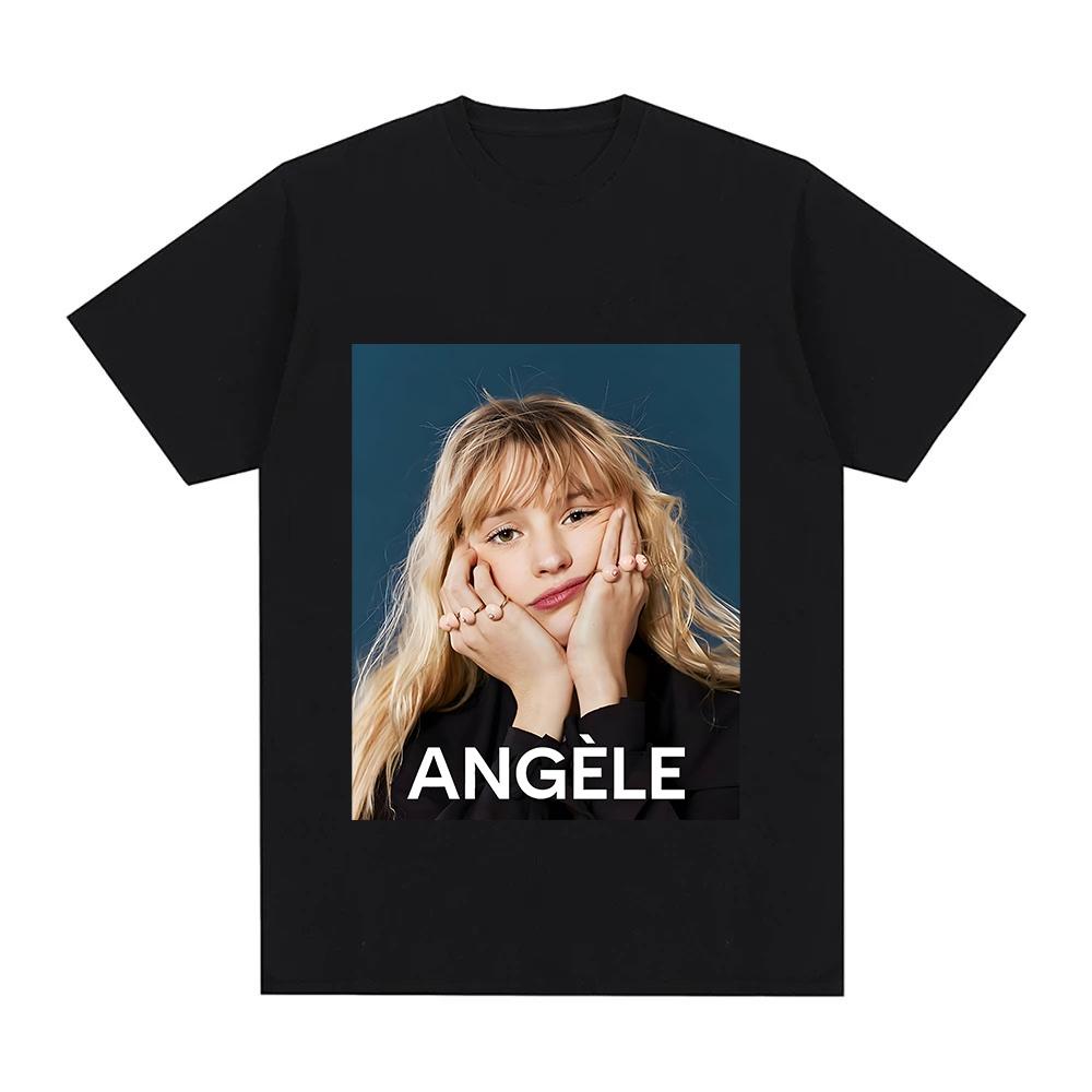 Angele Van Laeken T-Shirt Graphic Printing Tops Summer Classic Clothing Comfortable O-neck Cotton Tees
