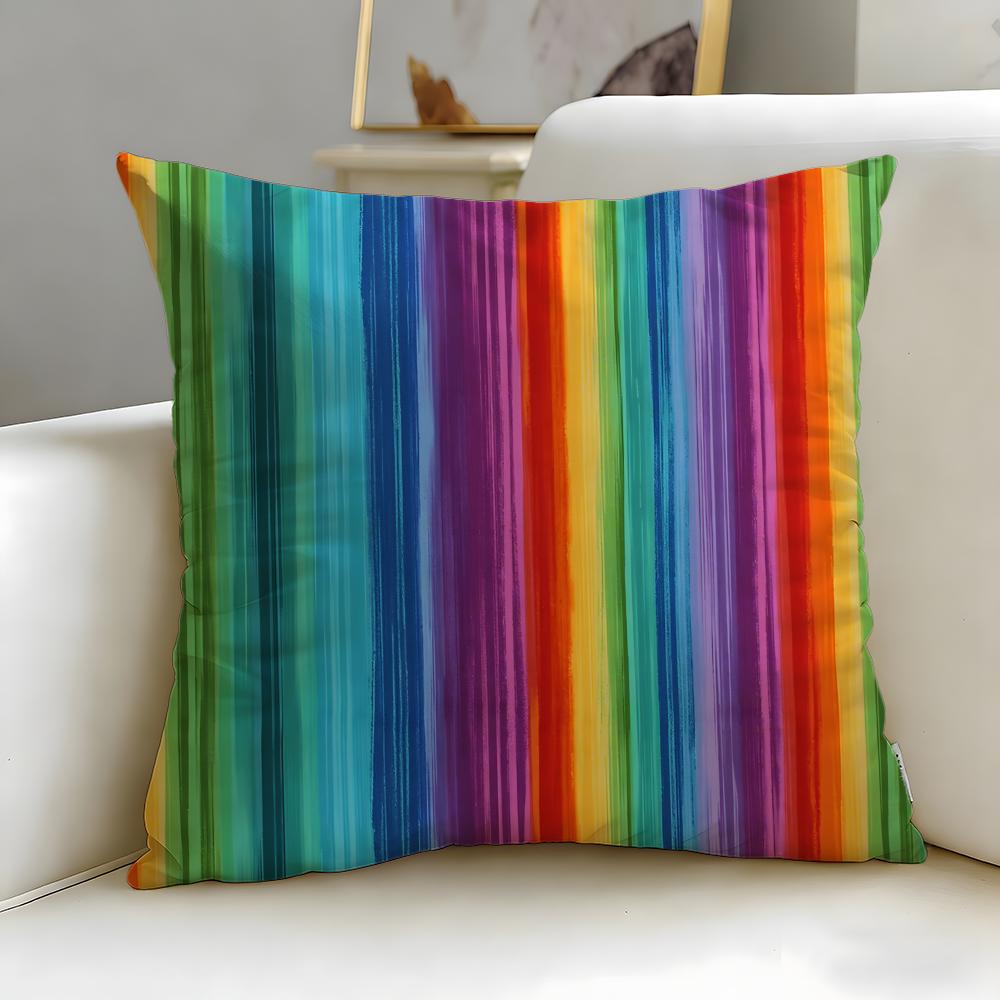 Bohemian pattern Cushion Cover Soft EasyWash Pillow Case Versatile for Couch Bed Travel and Office