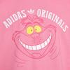 adidas Originals X Дисней Кот Чеширский Баскетбольная Свободная Футболка с Коротким Рукавом Унисекс Топы KY6270