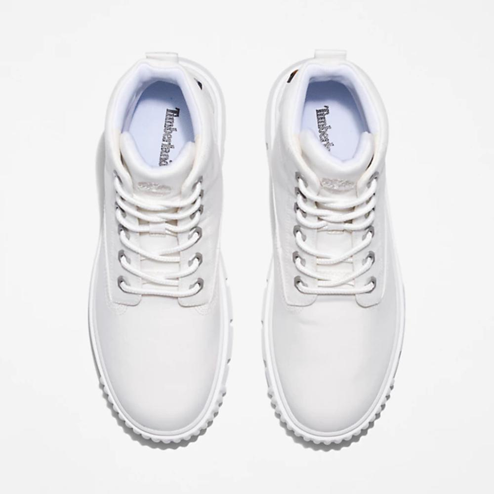 Timberland Greyfield ankle boots lace-up white
