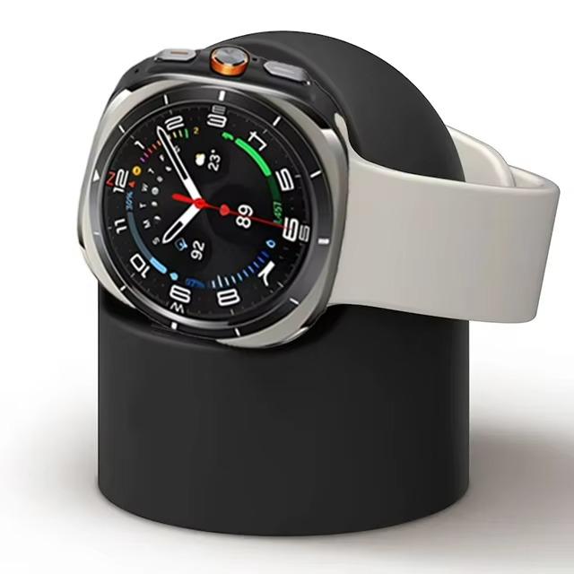 Силиконовая стойка для хранения и зарядки для Samsung Galaxy Watch Ultra 47 мм Зарядный кронштейн для Galaxy Watch Ultra 47 мм Аксессуары