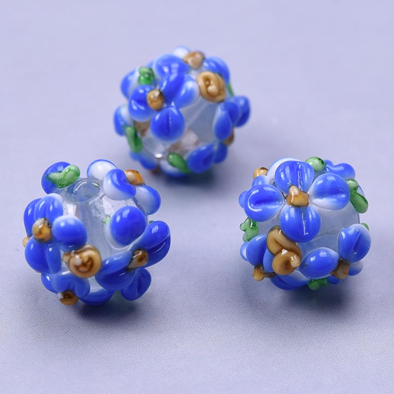 5pcs Yellow Cute Bee Charm Beads For Jewelry Making Supplies Glass Materials Animal Spacer/Loose Bead DIY Bracelets Accessories