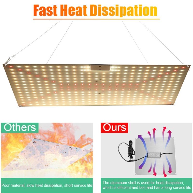 8000 Вт Светодиодная лампа полного спектра Ультратонкий светильник для выращивания Светодиодная лампа для растений Теплицы Комнатная фитолампа Гроутент 45*30 см