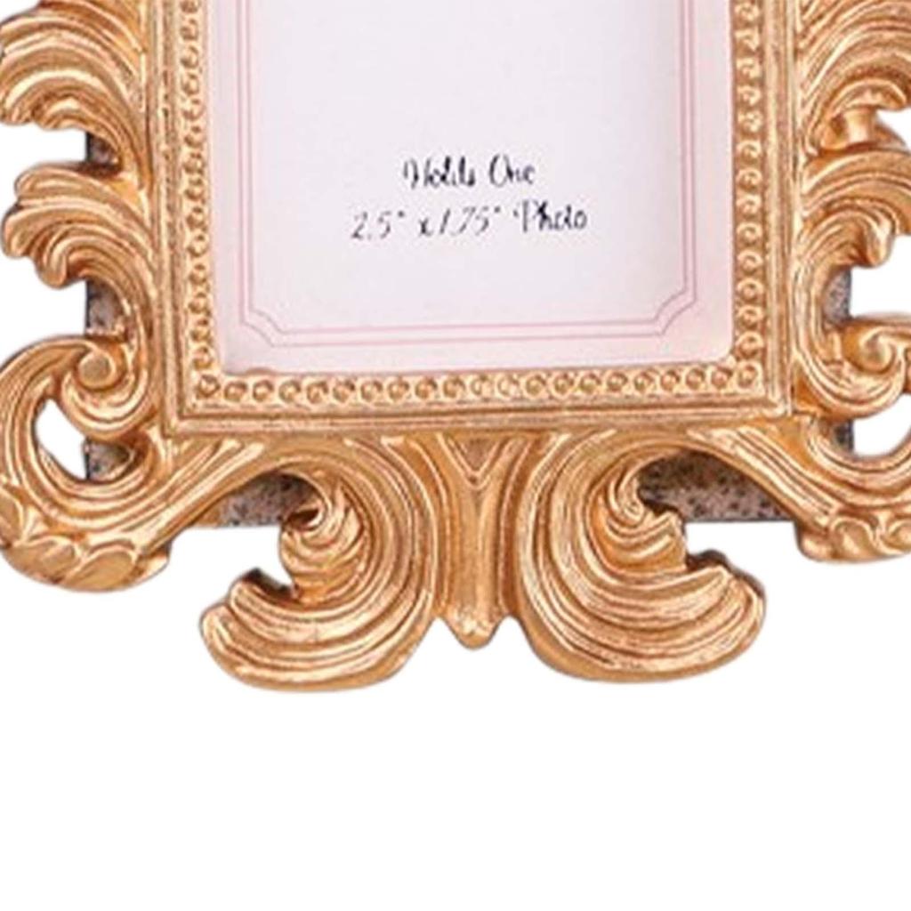 Picture Frame Antique Photo Frame Small Photo Frame Ornate Classic Tabletop Photo Frame Photo Picture Holder for Desktop Gift
