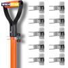 10 Pack Shovel Holder Wall Mount Outdoor Garden Yard Tool Organizer for Garage Shed Organizers and Storage Hooks
