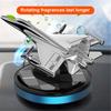 Car Air Freshener Fighter Aeroplane Perfume Solar Power Plane Diffuser Aluminium Airplane Fragrance Aircraft Dashboard Parfum