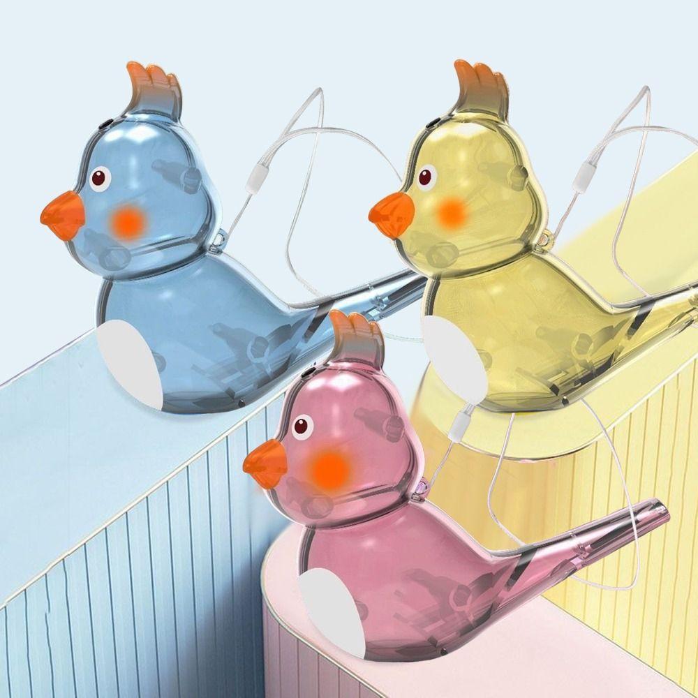 Multicolor Cartoon Bird Whistle Add Water Warble Whistle Musical Instrument Toys Children Toy
