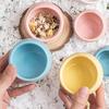 Керамическая миска для корма хомяка, миска для кормления и поения мелких животных, устойчивая миска для еды