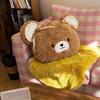 40Cm Cartoon Rilakkuma Hug Pillow Plush Toy Room Sofa Decoration Lumbar Support Seat Cushion Sleep Companion Doll Christmas Gift