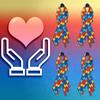 100pcs Autisms Support Satins Ribbon Pins Colorful Awareness Brooches Accessory for Fundraising Social Cause Event