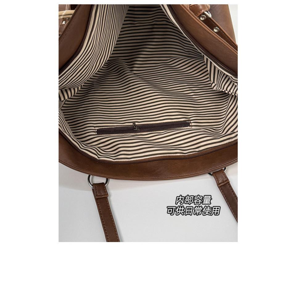 IELGY Ladies Tote Bag Commuter Shoulder Large Capacity