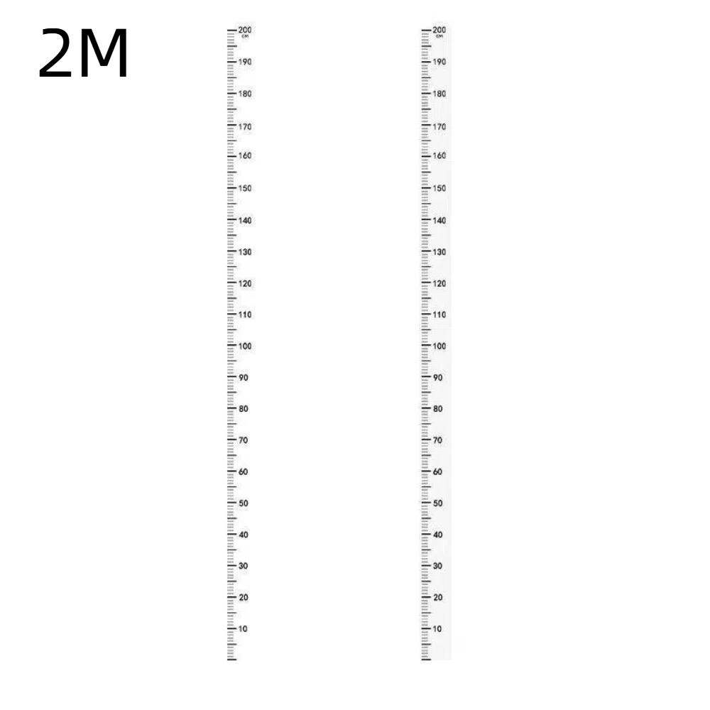 Waterproof Height Measurement Sticker Self-adhesive Growth Chart Sticker  Home Use