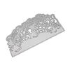 Irregular Lace Greeting Card Border Metal Silvery Stencil Embossing Cutting Dies For Diy Scrapbooking Paper Album Cards Making