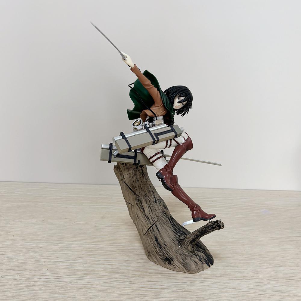 Фигурка Микаса Аккерман из аниме «Атака на Титанов» (Artfx J Levi) в обновленном комплекте из ПВХ, коллекционная кукла, подарок.