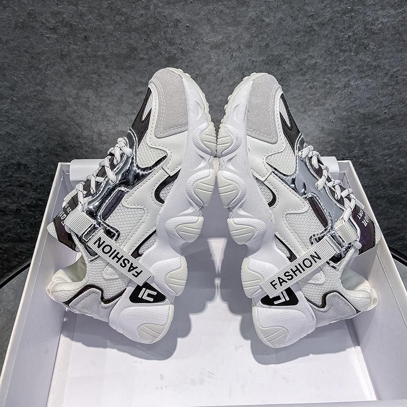 Женская повседневная обувь на толстой подошве, дышащая спортивная обувь, повседневные кроссовки, кроссовки