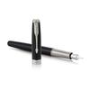 Parker Sonnet Черный Лак CT Перьевая Fine 18K Золото Подарок Официальный Номер Продукта 1950788 Ручка, Перо, Перо, В Коробке, Импортный,