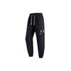 Solid Logo Casual Fitness Training Knit Pants Men Bottoms Black FB3838-010