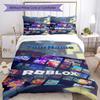 Roblox 72 Customize your name Bedding Set Breathable Duvet Cover with Pillowcases Home Decoration Birthday Gift