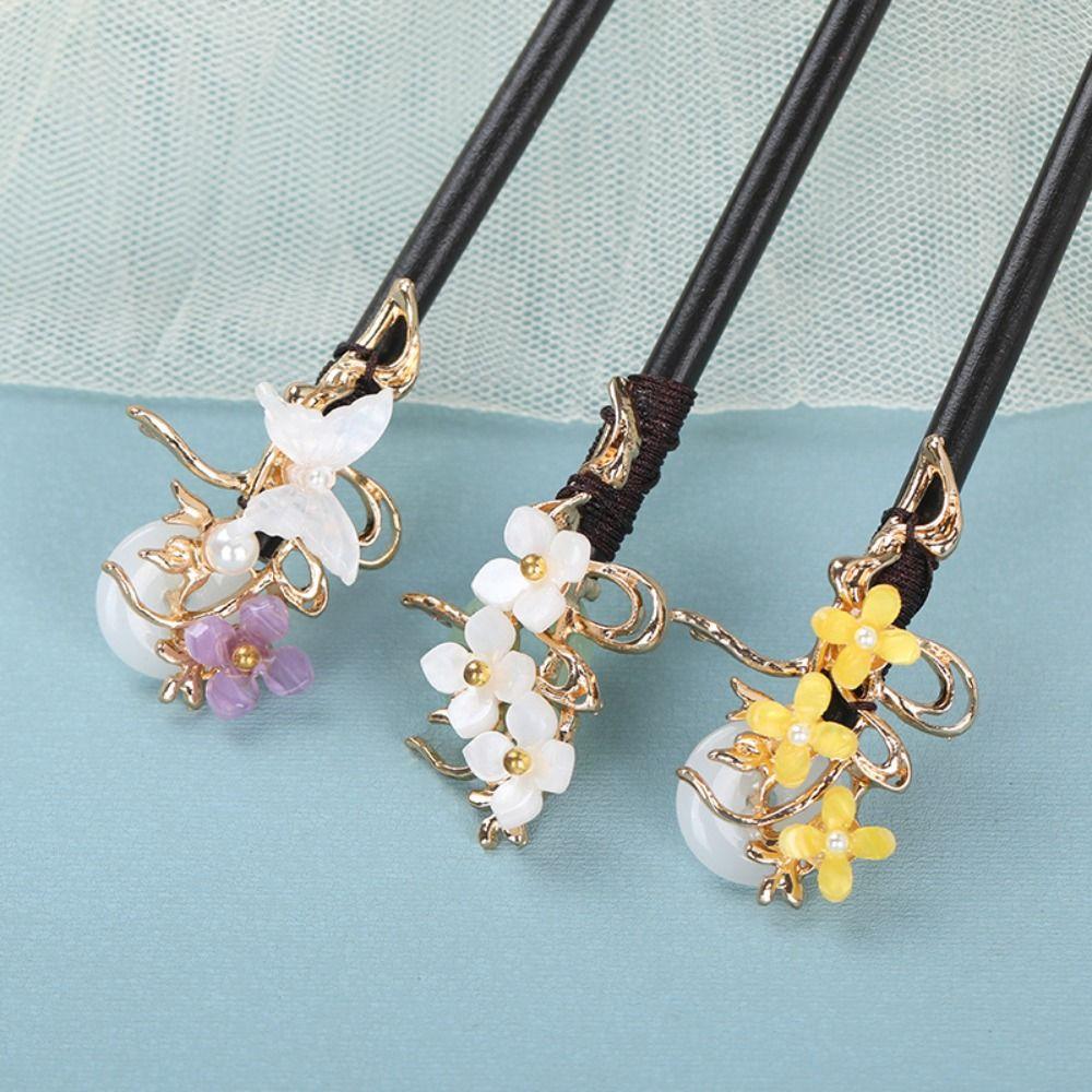 Tool Ancient Headwear Hanfu Hair Sticks Ancient Style Hairpin Chinese Style Headwear Wooden Hairpin