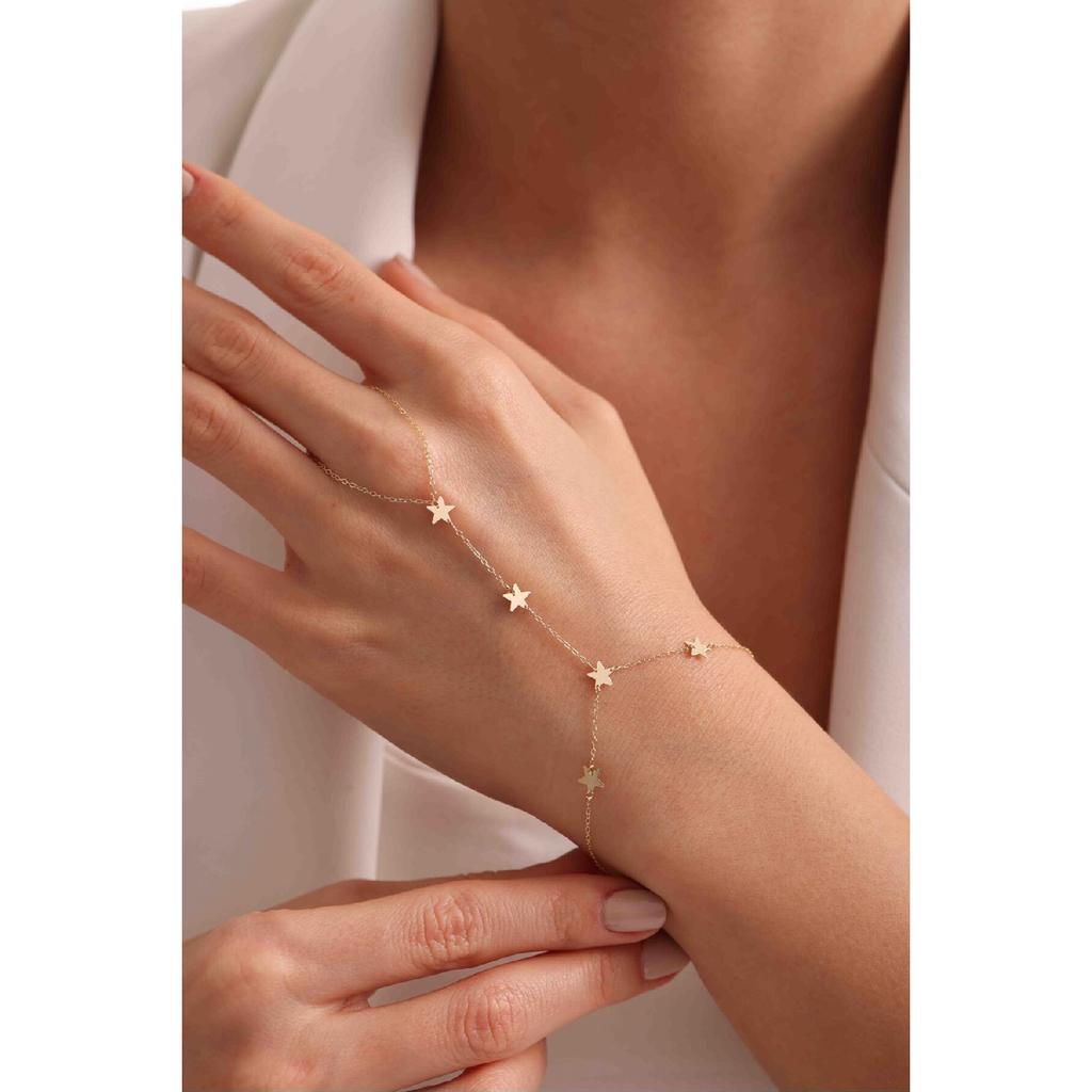 14 комплектов золотых блесток в форме звезды Ahmeran