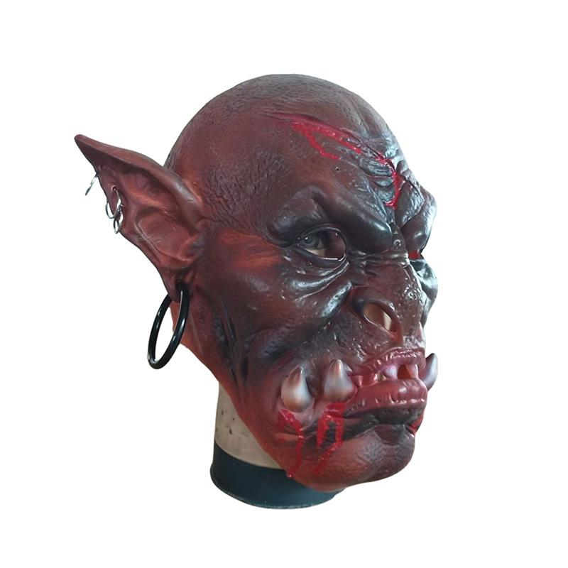 New Halloween Monster Headgear for Parties and Comic Conventions COSPLAY Game Warcraft Latex Ghost Mask Prank
