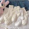 Newcomer Discount: White Lace Socks - Women's Autumn/Winter Collection, Cute Japanese JK Style