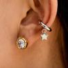 Серьги-гвоздики из легкой роскоши, высококачественные ювелирные изделия, не тускнеющие серьги