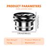 CUP1 Car Cigarette Lighter Cover Aluminum Dust Cover Accessories For Volkswagen VW GTI Tiguan Passat B5 B6 B7 CC Jetta MK5 MK6 Polo