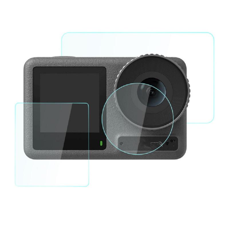 Защитная пленка из закаленного стекла, устойчивая к царапинам, совместимая с Dji Osmo Action 3