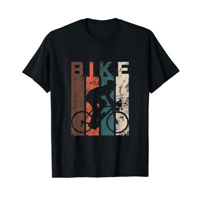 Mountain Bike Tour Cycling Lover Bicycle Rider Vintage T Shirt Vintage Stretched Breathable Soft Comfortable Casual