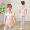 Ballet Leotard for Girls Basic Short Sleeve Toddler Dance Outfit Cotton Gymnastics Leotards School Dance Age 2-11 Years