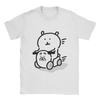 Joke Bear T-Shirt Beach Cotton 100% Cotton T Shirts For Men Novelty Casual Tee Shirt Short Sleeve Y2K Fun Tops
