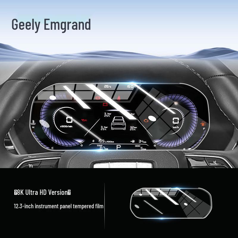 Закаленное защитное стекло для Geely Emgrand 4-го поколения - 25 моделей
