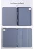 Чехол для iPad 10.2/Pro 3/4/Air 5/Mini 5/6 со слотом для стилуса, из мягкой кожи
