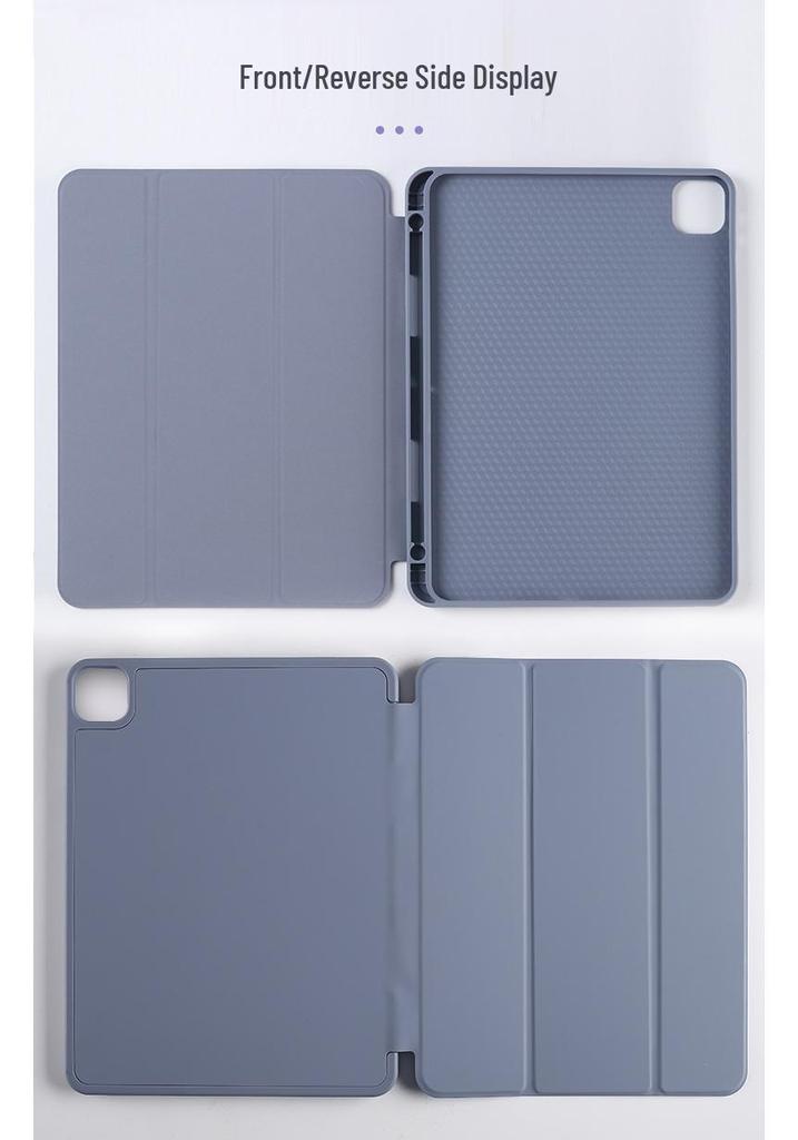 Чехол для iPad 10.2/Pro 3/4/Air 5/Mini 5/6 со слотом для стилуса, из мягкой кожи