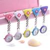 Fashion Round Triangular Nurse Doctor Watch Hanging Pocket Clip-on Pocket Watch