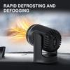 SEAMETAL 12V Автомобильный обогреватель Портативный вентилятор для обогрева воздуха Энергосберегающий Быстрый нагрев Размораживатель Осушитель 2 в 1 Комбо вентилятор-обогреватель для приборной панели