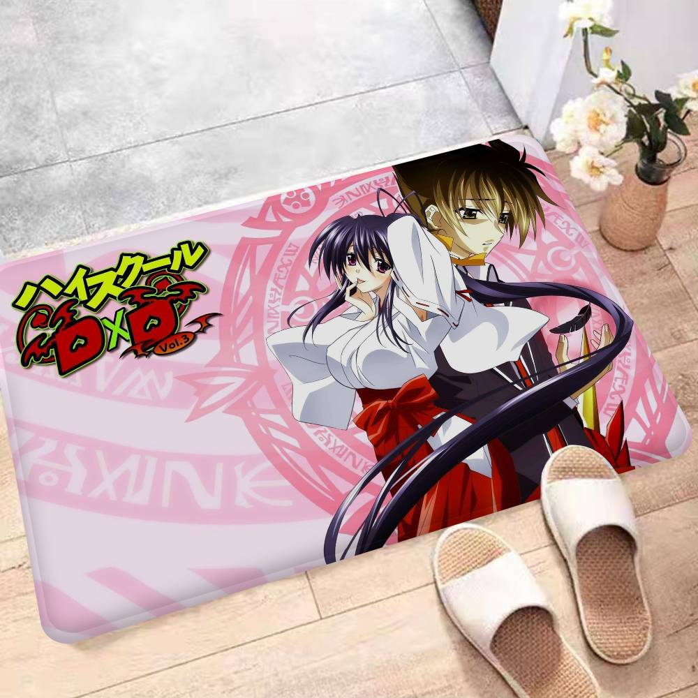Аниме High School DxD Входной коврик в скандинавском стиле для дома, коврик для ванной-туалета, коврик для декора спальни, отеля