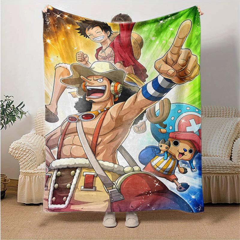 1pc Pirate Adventure Friendship Soft Throw Blanket Flannel All Season Light Weight Living Room/Bedroom Warm Blanket. M727011