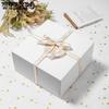 5pcs Gift Boxes with Lids Groomsmen Proposal Boxes Cardboard Gift Box Kraft Paper Gift Packaging Box for Wedding Stuff Party Crafting Birthdays Party