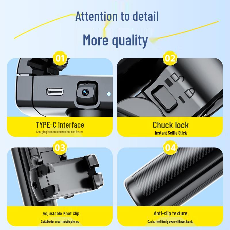 Zhi Guozhe AI Face Tracking Gimbal Selfie Stick Tripod