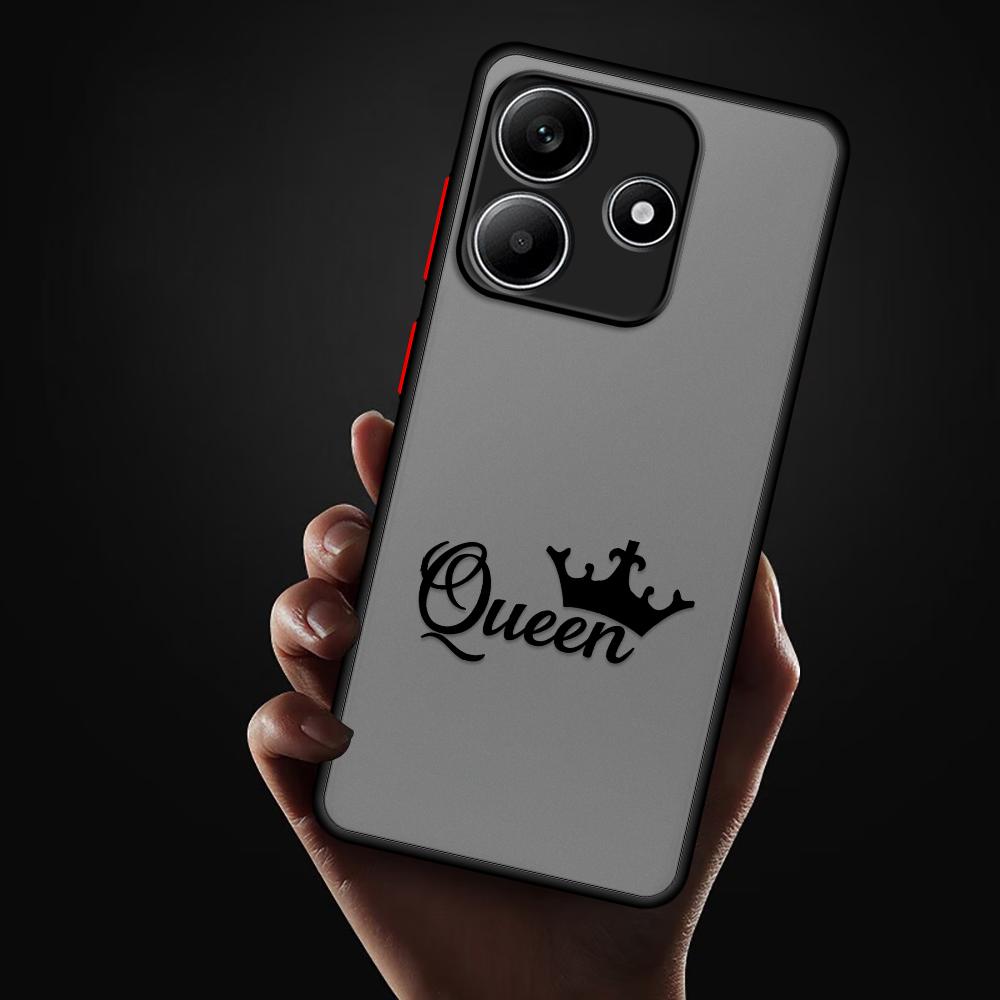 The Queen's Crown Phone Case for Xiaomi Redmi 9A 10C K40 Pro A1 9C 9 10 12C A2 9T Shockproof Cover