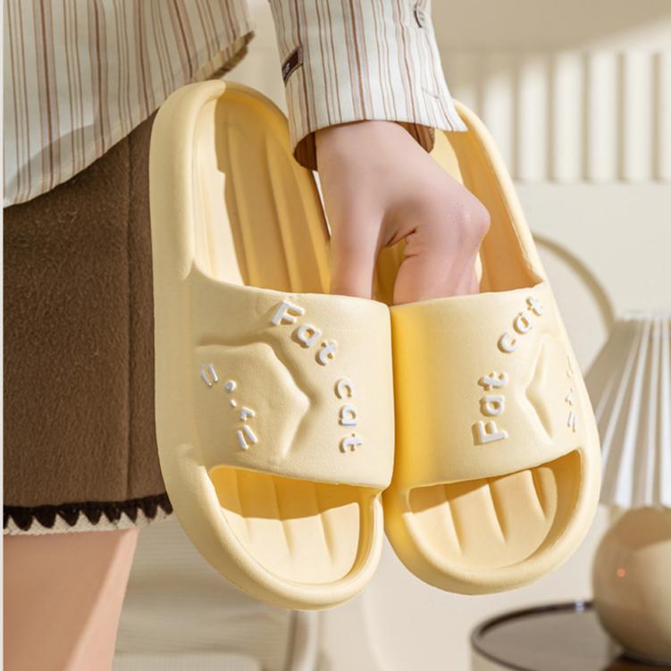 Тапочки из ЭВА для женщин на лето, новые домашние тапочки для душа с защитой от запаха, нескользящие домашние прохладные тапочки для мужчин