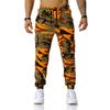 New Men's Patchwork Camouflage Jogging Trousers Outdoor Sports Trousers Football Training Trousers Fitness Trousers Casual Trousers