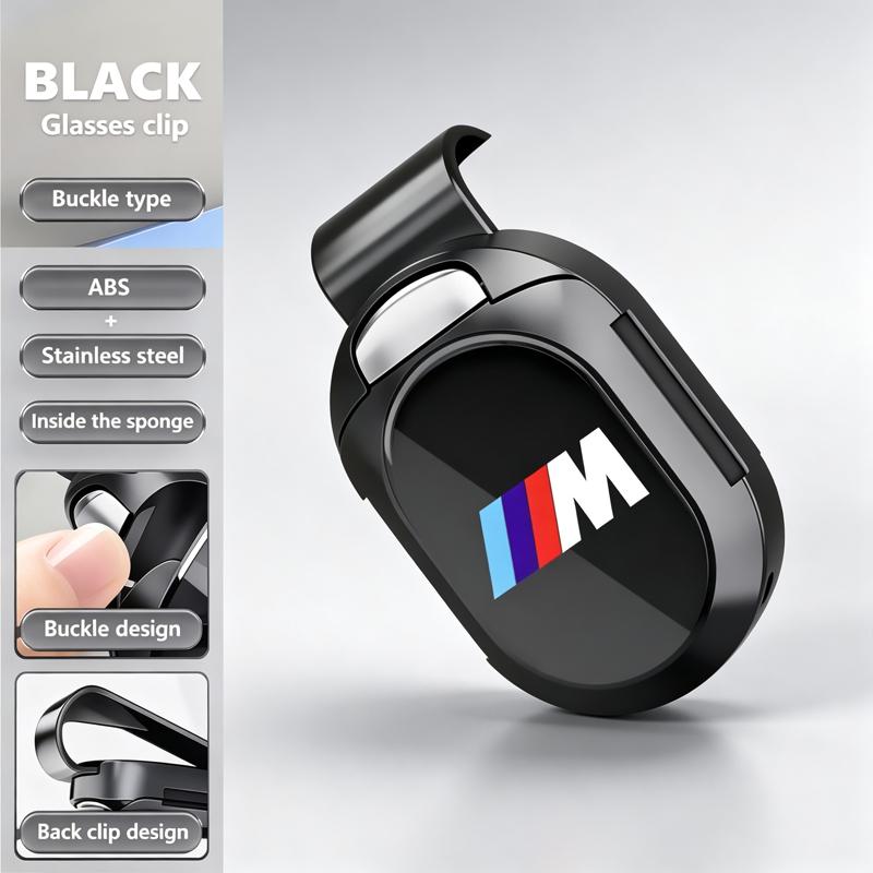 Car Sticker Glasses Storage Clip For Car Sun Visor Auto Accessories Fit BMW 1 3 4 5 7 Series X1 X2 X3 X4 X5 X6 X7 Z4 M3 M4 M5 M8 BW3
