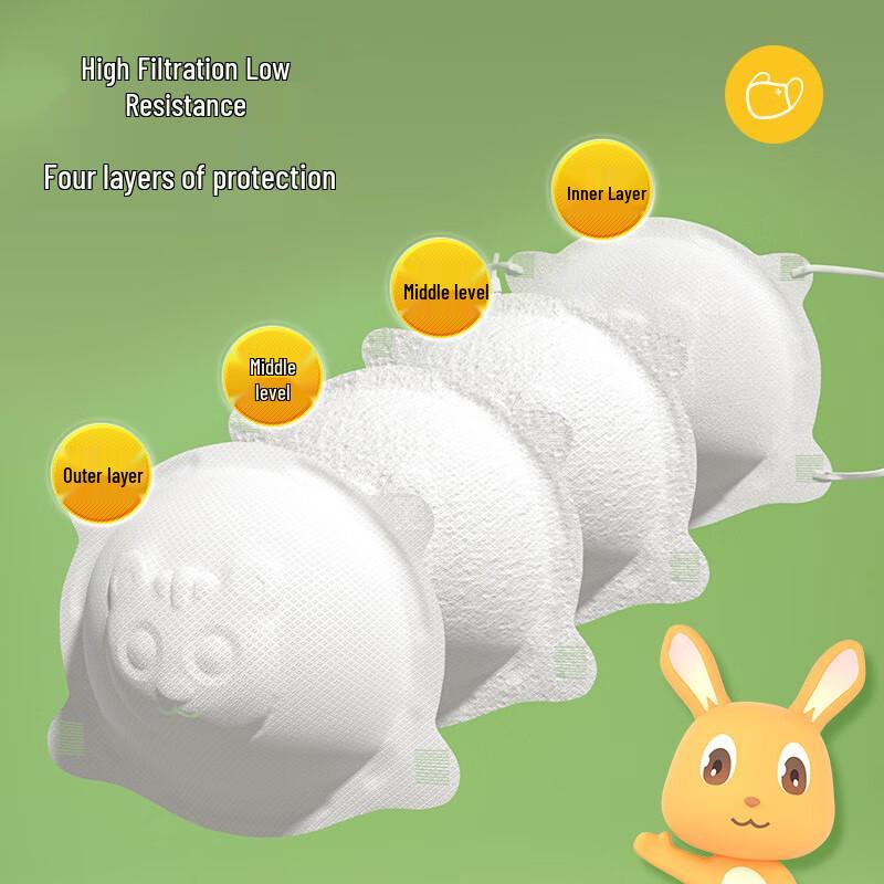 Доктор. Детская 3D стерео маска для лица Кенгуру